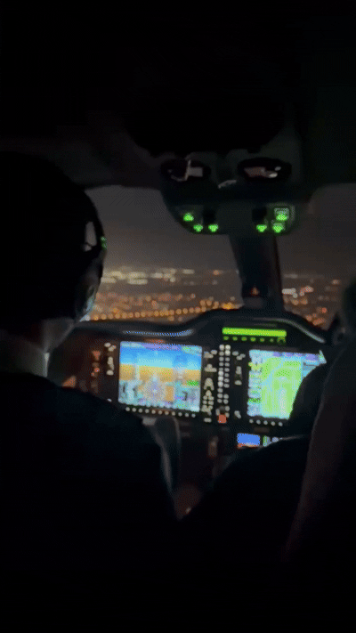 Flying IFR at night